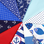 Maritime Stoffe / maritimen Stoffe