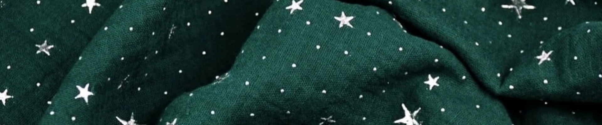 Kinder-Musselin mit Sternenmuster